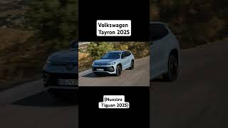 Volkswagen Tayron en Europa Tiguan 2025 en America [upl. by Immat]