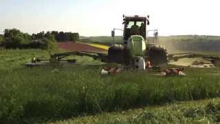 Ladewagensilage und Ballensilage 2011 [upl. by Dennard]