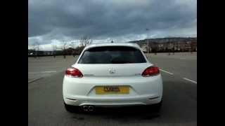 VW Scirocco 20 TFSI Performance Exhaust by Cobra Sport Exhausts [upl. by Publea731]