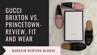 Gucci Brixton vs Princetown Review Fit and Wear [upl. by Ilram]