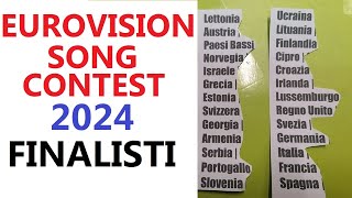 Eurovision Song Contest 2024  Finalisti [upl. by Navonoj]