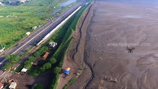 LUMPUR LAPINDO SIDOARJO  AERIAL [upl. by Adelbert]