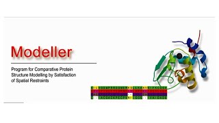 Homology modeling using Modeller  Tutorial for beginners Part 1 [upl. by Woll]