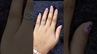 Flower nail art tutorial 🩷🌸shorts ytshortsindia nails nailartist flowernailartdesigns nailit [upl. by Rainger]