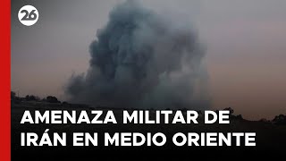 🚨 ISRAEL EN ALERTA La AMENAZA MILITAR Y NUCLEAR de IRÁN en MEDIO ORIENTE [upl. by Iras]