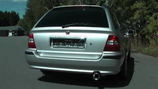 Honda Civic VI MC2 Aerodeck FOX Anlage ab Kat [upl. by Yrahca]