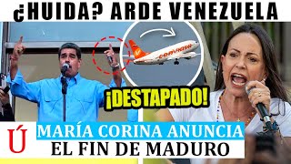 🔴 CAE GOBIERNO de Maduro María Corina ANUNCIA EL FIN se acabaron las 48 horas ¿Huirá de VENEZUELA [upl. by Vanden]