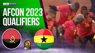 Angola vs Ghana  AFCON 2023 QUALIFIERS HIGHLIGHTS  03272023  beIN SPORTS USA [upl. by Michale]