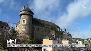 SUIVEZ LE GUIDE  Laval une ville médiévale au bord de la Mayenne [upl. by Jacquelin985]