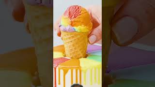 Ice cream cakeshortvideo cake viralvideo reels [upl. by Seleta]