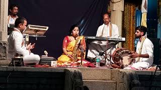 Bharathi Gopal saxophone Ambalapady temple on Mahanavami [upl. by Salim]