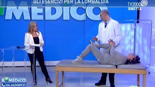 Il mio medico  Gli esercizi per la lombalgia [upl. by Caryn]