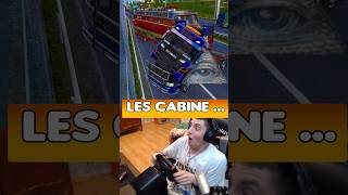 La cabine part en couille  volantegamer gaming eurotrucksimulator2 [upl. by Weider659]