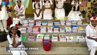 Junior Red Cross Students Charity Drive Collecting Pens and Books for a Brighter Future [upl. by Nithsa570]