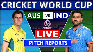 Live IND Vs AUS Match Score  India vs Austarlia Cricket  IND vs AUS Pitch Reports [upl. by Neelhtakyram943]