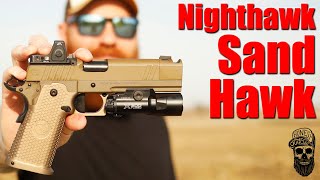 Nighthawk Sand Hawk First Shots My New Favorite Pistol [upl. by Feerahs]