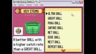 VBA Gameshark Codes Pokemon Emerald [upl. by Ehsom]