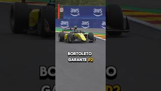 BORTOLETO P2 NA F2 EM SPA PAUL ARON É POLE ENZO P13 f2 formula2 f1 spa bortoleto bortoletto [upl. by Elleynad]