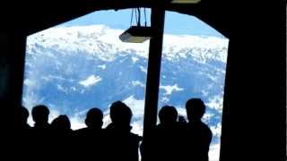 Eigerwand railway station from Jungfraubahn [upl. by Bertero]