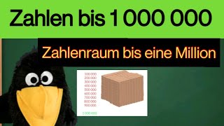 Zahlen bis 1 000 000 Mathematik Klasse4 Zahlenraum erweitern [upl. by Atauqal]