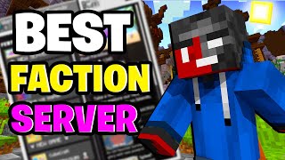 THE BEST FACTION SERVER Minecraft Bedrock Edition [upl. by Ifok]