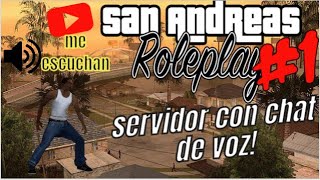 GTA San Andreas Roleplay Ecuador 1 [upl. by Hgiel]