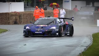 BEST OF Goodwood Festival Of Speed Drift Cars  Day 3  Mad Mike McLaren James Deane Eurofighter [upl. by Callean]