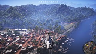 HOW BIG IS THE MAP in Ghost Recon Wildlands Fly Across the Map [upl. by Deevan]