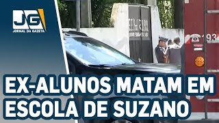 Exalunos matam oito pessoas em escola em Suzano [upl. by Joliet]