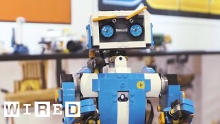 Lego’s Boost Kit Turns Your Bricks Into Robots  WIRED [upl. by Ynnek472]