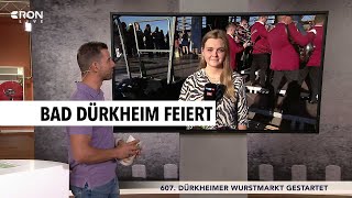 607 Dürkheimer Wurstmarkt gestartet  RON TV [upl. by Castorina]