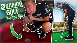 THE SIDEMEN PLAY GOLF IN REAL LIFE [upl. by Ydolem]