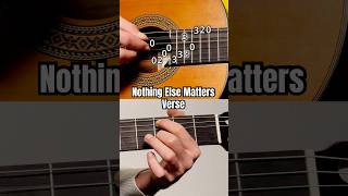 Metallica  Nothing Else Matters verse guitar tutorial [upl. by Oderfigis]