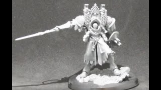 Warhammer 40K sisters of battel build Morvenn Vahl [upl. by Mackoff]