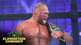 Full WWE Elimination Chamber 2022 highlights WWE Network Exclusive [upl. by Akkahs]