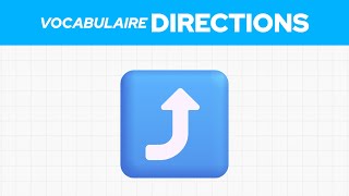 Le vocabulaire anglais des directions ⤴️ [upl. by Ahsiuqel668]