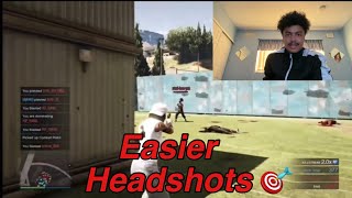 SIMPLE How to Get Easy Headshots in GTA 5 Online 4 Tips amp Tricks [upl. by Htebiram]