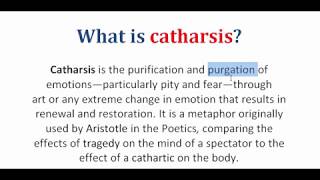 What is catharsis Aristotle’s catharsis  বাংলা লেকচার  Bangla Lecture [upl. by Nerraf]