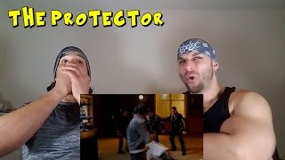 THE PROTECTOR  Restaurant Fight Scene  REACTION [upl. by Giah928]