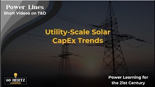 UtilityScale Solar CapEx Costs  Berkeley Lab [upl. by Tamanaha172]