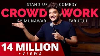 Customs ने रख लिया जूता और जैकेट  Standup comedy by Munawar Faruqui  Crowd Work [upl. by Binetta]