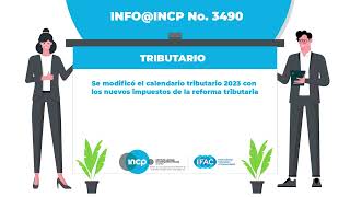 Se modificó el calendario tributario 2023 con los nuevos impuestos de la reforma tributaria INFOI [upl. by Adlihtam]