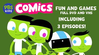 PBS Kids Comics Fun and Games 2024 Full DVD and VHS [upl. by Notsyrb]