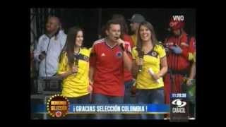 RECIBIMIENTO A LA SELECCION COLOMBIA [upl. by Cele]