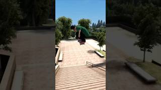 The Hardest Hardcore Gap in Skate 3 Peterson Pavilion Stair Gap [upl. by Euqinahc381]