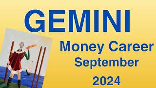 ♊️ Gemini September 2024 💰 Be consistent 💰 Money Career Finance Tarot Reading [upl. by Warfore]