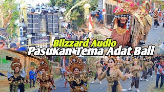 blizzard audio tampil menawan dengan pasukannya yang cantik rupawan karnaval parang bayakan kediri [upl. by Elohc]