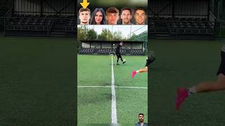 Goretzka VS Celine VS Nico VS Messi VS Ronaldo Trickshot Challenge 🤯 [upl. by Tench]