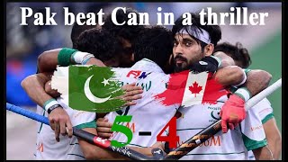 Pakistan vs Canada Mens Hockey today match highlights [upl. by Yorker]