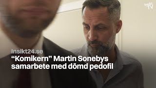 Martin Sonebys mångåriga samarbete med dömd pedofil [upl. by Sherilyn]